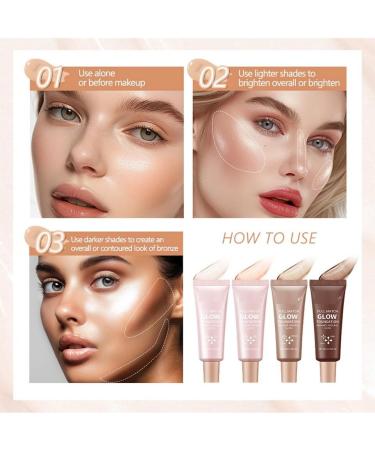  SONGVISON Full Coverage Glow Foundation - Lightweight sheen and natural radiance for face and body - Medium to full coverage - For flawless glowing skin - 40 ml - Buy Online on GoSupps.com