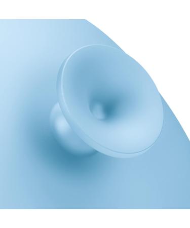 Geske SmartAppGuided 4-in-1 Facial Brush | Silicone Facial Cleaning Device with Handle | Professional Skin Cleansing Tool in Aquamarine - Buy Online on GoSupps.com