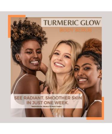 Joli Noir Turmeric Body Scrub | Exfoliating Sugar Scrub with Pure Cane Sugar & Pumice - Nourish & Revitalize Your Skin - Buy Online on GoSupps.com