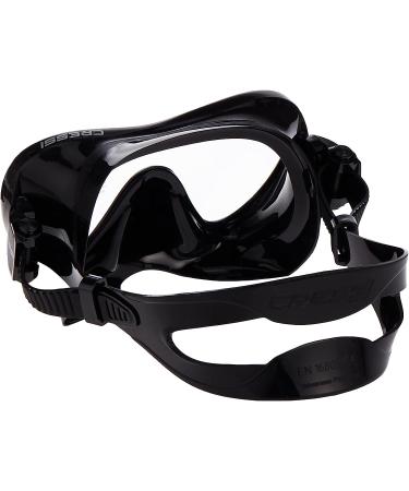 Cressi Scuba Diving Snorkeling Kit - Freediving Mask Dry Snorkel Set - Frameless Supernova Dry Design - Black Mask & Snorkel - One Size - Buy Online on GoSupps.com