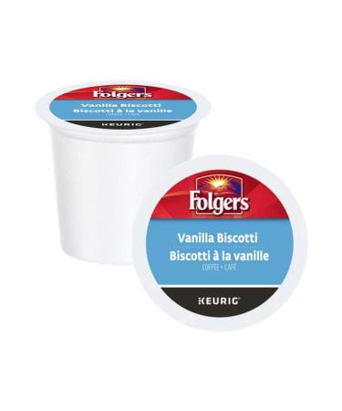 FOLGERS Gourmet Vanilla Biscotti K-Cup 96 Count