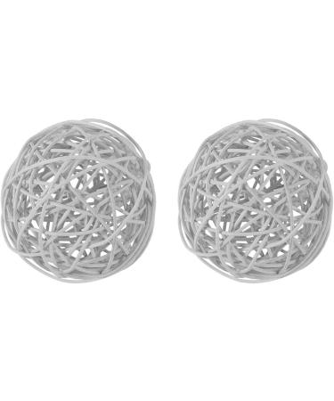 Fuerdich 6-Part Rattan Ball Ornaments | Durable & Exquisite Decorations for Wedding Christmas Birthdays & Parties - International Shipping Available - Buy Online on GoSupps.com