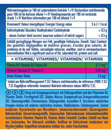 Buy Capri-Sun Syrup Mix 8x600ml - International Shipping Available | Refreshing Drink Concentrate - Buy Online on GoSupps.com