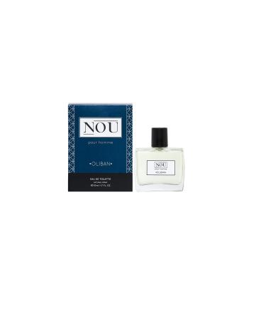 Oriental Eau de Toilette Natural Eau de Toilette for Men Woody Eau de Toilette Infused with Essential Oils Fragrance for Men with Oriental Woody Tones NOU Oliban Eau de Toilette for Men 1.7 Fl Oz
