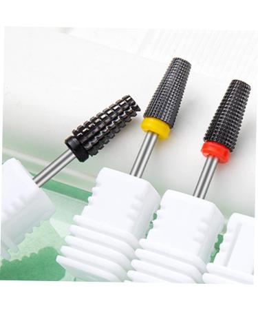 Beaupretty Black Ceramic Nail Polishing Head Nail File Drill Bits Nail Polishing Tool Diamond Drill Bit Nail Bits for Nail Drill Braiding Toy Ceramics Polisher Grinding Head Women's - Buy Online on GoSupps.com