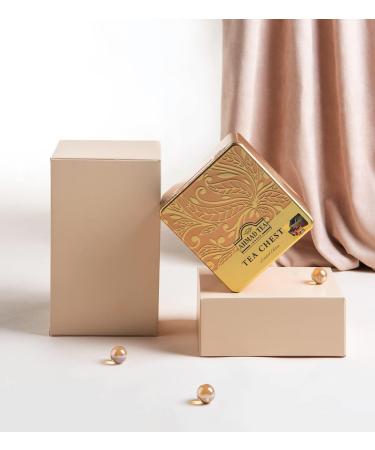 Ahmad Tea Tea Chest Four Caddy - 40 Enveloped Tea Bags - 40 Count - Buy Online on GoSupps.com