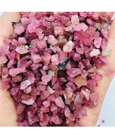 Collection Natural Tourmaline Macadam Raw Material Pink Tourmaline Raw Stone Macadam (Size : 200g) - Buy Online on GoSupps.com