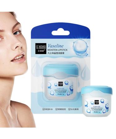 Luckxing lip balm refreshing soft lip balm pot |Organic lip balm for dry cracked lips long-lasting lip gloss plump lip balm for care Vaseline
