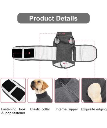 Dog Calming Vest & Anxiety Shirt - Breathable Anti-Anxiety Jacket for Small Medium Large & XL Dogs - Buy Online on GoSupps.com