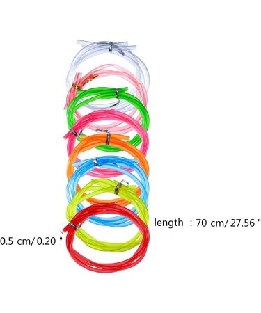 8 Pcs Funny Soft Glass Straws Beverage Tubes Birthday Holiday Party Accessories Plastic Straws for Kids Gift Glasses Straws for Kids - Buy Online on GoSupps.com