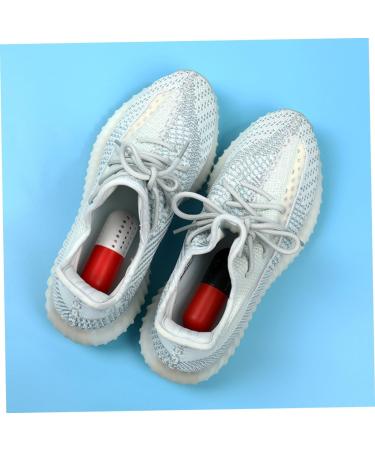 SOLUSTRE 2pcs Shoes Deodorant Capsules - Natural Odor Eliminator for Sneakers Wardrobe & Nursery - Zeolite Freshener & Dehumidifier - Buy Online on GoSupps.com