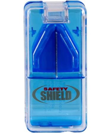 EZY DOSE Pill Cutter with Safety Shield - Pill Splitter for Cutting Pills and Vitamins - Color May Vary - Buy Online on GoSupps.com