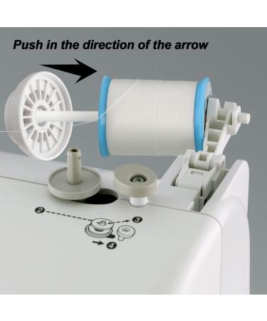 OIIKI 4 Pack Spool Pin Caps for Singer Sewing Machine 2000-9000 Series - Buy Online on GoSupps.com