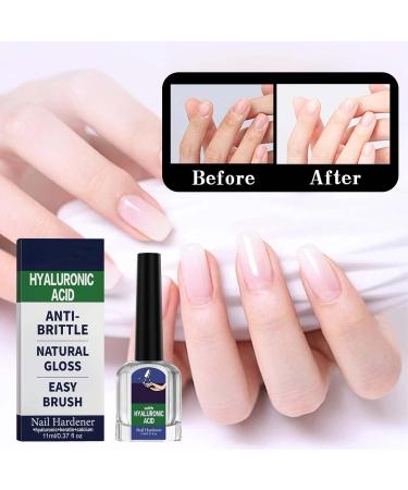 3Pcs Nail Care Serum - Hyaluronic Acid Nail Hardener For Cracked Cuticles & Dry Nails Strengthens Repairs Crackedcuticles For Manicures & Home Nails Care - Buy Online on GoSupps.com