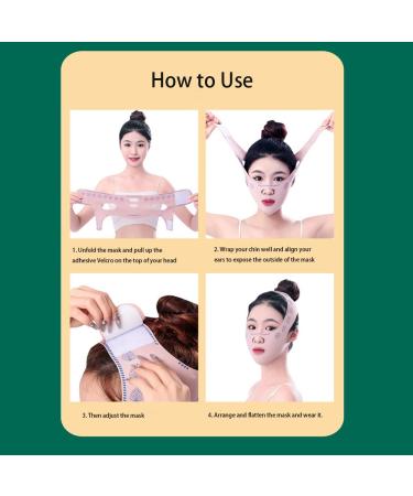 2pcs V-Line Face Lifting Tape & Sculpting Sleep Mask | Instant Beauty & Face Lift - International Shipping - Buy Online on GoSupps.com