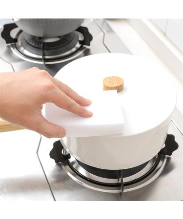 White Sponge Cleaner 20 Sponge Foam Pads Multifunctional Household Cleaning Kitchen Dishwashing Sponge Used for Cleaning Furniture Bathroom Door Bathtub Wash Basin Desktop Shoes - Buy Online on GoSupps.com