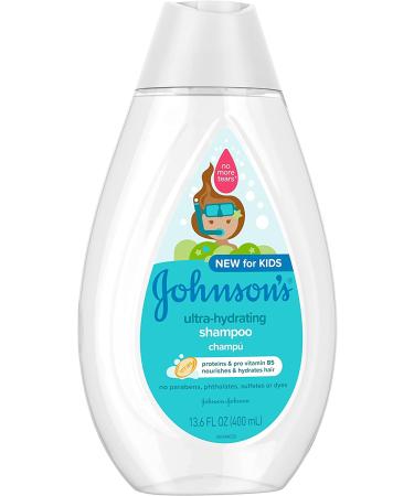 Johnson's Baby Kids Ultra-Hydrating Shampoo 13.6 fl oz - Gentle Cleansing for Soft, Healthy Hair - Buy Online on GoSupps.com