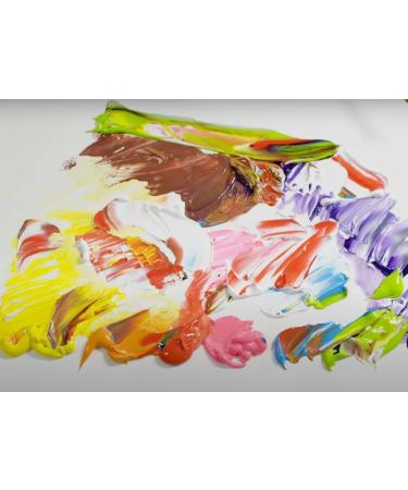 GAGA Stencil Chalk Paste Paint Kit - 8 Bottles Screen Printing Ink Set for DIY Home Decor & Crafts - 8 Colors - Buy Online on GoSupps.com