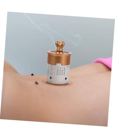 FOMIYES Moxibusion Box Set - Ceramic Moxa Holder & Massager - Travel-Friendly Moxa Stick Burner - 3-Piece Set - Buy Online on GoSupps.com