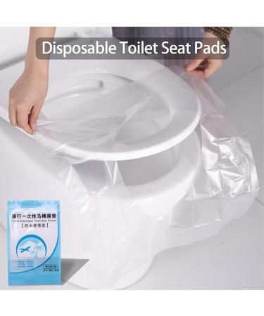 Lizusidtsy 150 Pcs Portable Disposable Toilet Seat Cover Travel Bathroom Toilet Paper Pad Bathroom Accessories - Buy Online on GoSupps.com