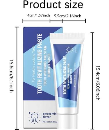 Whitening Toothpaste Bright White Probiotic Toothpaste Deep Cleaning Toothpaste for Oral Care Fresh Breath Removes Teeth Stains - Buy Online on GoSupps.com