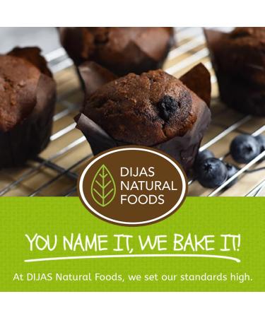 Buy DIJAS Natural Foods Cranberry Orange Biscotti | Fat-Free All-Natural Low-Calorie Snack - 5 oz - Buy Online on GoSupps.com