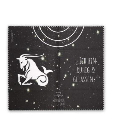 Glasses cleaning cloth Zodiac sign CAPRICORN (22.12.-20.01.) - Microfiber cloth for cleaning glasses smartphones tablets displays cameras