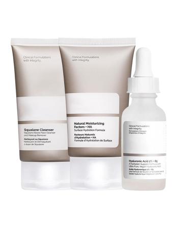 Skin Care Set Skincare Gifts Set for Teenagers Girls Facial Kits for Women Beauty Gift Set with Squalane Cleanser Hyaluronic Acid 2% + B5 Natural Moisturizing Factors and HA Face Care Set(Gift Box)