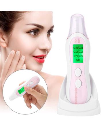 Skin Sensor Tester - 0-99.9% Facial Toner Moisturizing Oil Analyzer with Digital LCD Display - Precision Skin Care Tool - Buy Online on GoSupps.com