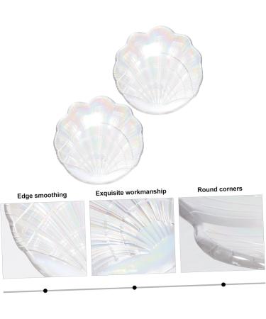 Didiseaon 2 Stks Manicure Makeup Kleurenpalet Nail Board Nail Art Plate Transparent - Buy Online on GoSupps.com