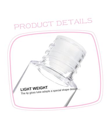 Buy Hemoton 10pcs Clear Lip Gloss Tubes - Fillable Mascara Bottles for Travel - Pink 0.04 oz - Perfect for Updos & Hair Padding - Buy Online on GoSupps.com