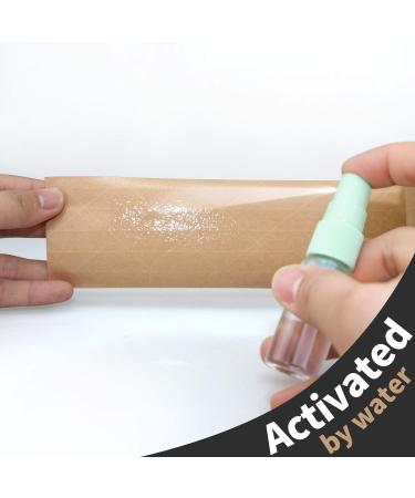Packing Tape Reinforced Water Activated Gummed Tape Kraft Paper Tape 2.83inch x 450 Feet 750(mm) 150Yard for Heavy Duty Shipping Writable Strong Adhesive Brown Carton Box for Moving and Storage - Buy Online on GoSupps.com