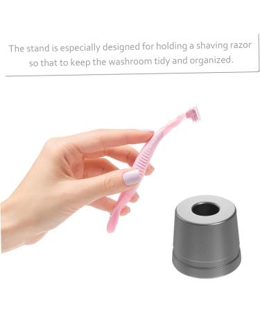 Premium Aluminum Razor Organizer - Healeeved 2-Piece Stable Holder for Men's Safety Razors - Buy Online on GoSupps.com
