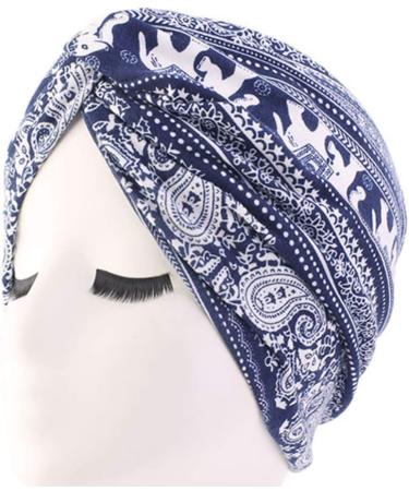 Minkissy 2pcs Sleep Turban Caps for Women | Elastic Chemotherapy Hat | Double Layer Headwear | Soft Sleep Caps - Buy Online on GoSupps.com