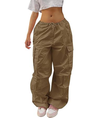 Shop Y2K Women s Parachute Pants | Vintage Cargo Goose Track Pants | Baggy 90s E-Girl Streetwear | International Shipping - Buy Online on GoSupps.com