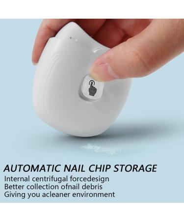 GUIJIALY Electric Nail Clipper Portable Automatic Nail Clippers for Adults Electric Nail Clippers White - Buy Online on GoSupps.com