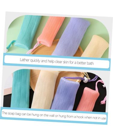 Baluue 15 Pcs Soap Bag Foam Net Soap Saving Bag Bar Soap Bag Soap Savers for Bar Soap Bar Soap Saver Pe - Buy Online on GoSupps.com