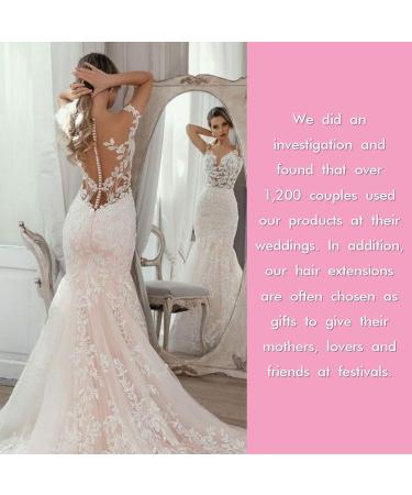 Lovrio 9A Grade Clip in Hair Extensions - Ash Brown/Light Chestnut Brown to Platinum Ash Blonde - 18 120g - 7 Pieces 18 Clips - Buy Online on GoSupps.com