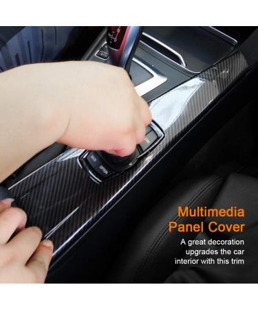 Buy Carbon Fiber ABS Multimedia Panel Cover for 3 Series F30 F34 & 4 Series F33 F36 - Left-Hand Drive - Buy Online on GoSupps.com