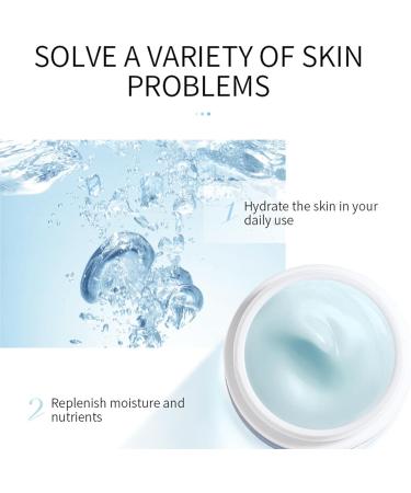 Hyaluronic Acid Face Cream Hyaluronic Acid Moisturiser Face Women & Men Anti Aging & Anti Wrinkle Face Cream Face Moisturiser For Mature & Young Skin Hydrate Smooth Dry Skin - Buy Online on GoSupps.com