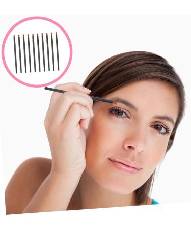 Healeved 30 Pcs Nose Shadow Brush Makeup Concealer Brush Eye Makeup Applicator Artificial Fiber Black - Buy Online on GoSupps.com