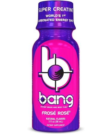 VPX Bang Shot Frose Rose Energy Shot 3fl oz - 12-Pack - Buy Online on GoSupps.com