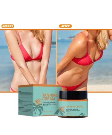 3PCS Tanning Cream Natural-Beautifying Healthy Gloss Long-Lasting Non-Rottening Refreshing and Non-Greasy Moisturizing Skin - Buy Online on GoSupps.com