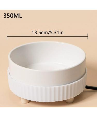 Buy Eactel Heated Pet Water Bowl - Rechargeable Drinking Fountain for Cats Kittens & Puppies - Ideal Heated Animal Water Solution - Buy Online on GoSupps.com