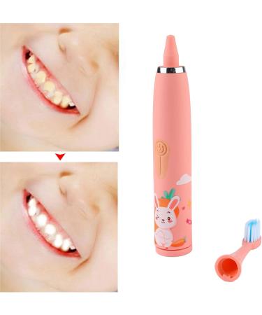 Buy Rechargeable Electric Toothbrush for Kids - 4 Courses 8 Brush Heads USB Charging (Pink) - Ideal for Ages 3+ - Buy Online on GoSupps.com
