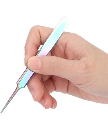 Nail Art Tweezers - Corrosion Resistant Portable Eyelash Tweezers for Salon & Home Use - Buy Online on GoSupps.com