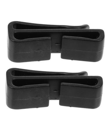 Hapinary 1 pair of masking hooks Ski accessories fastening hook mask connection tool ski helmet clip ski mask helmhalter helmet mask holder helmet masking clip hearing protection mask clip