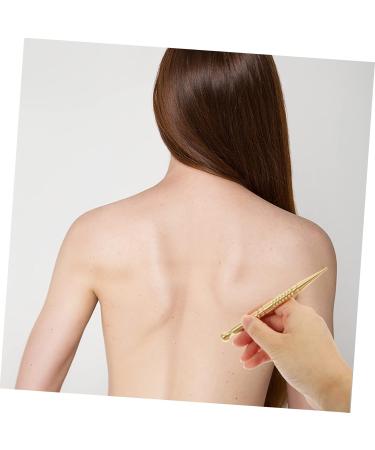 Tovinanna Acupuncture Pen - 2pcs Muscle Pulling Stick | Portable Acupressure Tool for Home Massage | Brass Energy Accessories - Buy Online on GoSupps.com