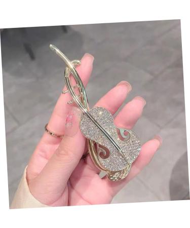 Beatifufu Rhinestone Twist Clip French Pins Hair Twist Womens Hair Barrettes Chinese Hair Clamps Pipa Hair Clip Hair Clips for Fine Hair Banana Hair Clips for Women Hair Pins for Buns - Buy Online on GoSupps.com