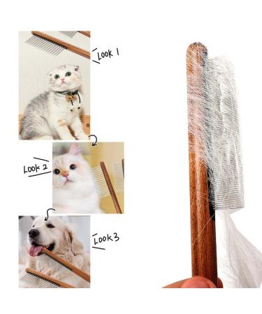 Premium Dog and Cat Brushes - 3-in-1 Fur Combs for All Breeds | Effective Pet Grooming Tools - International Shipping Available - Buy Online on GoSupps.com